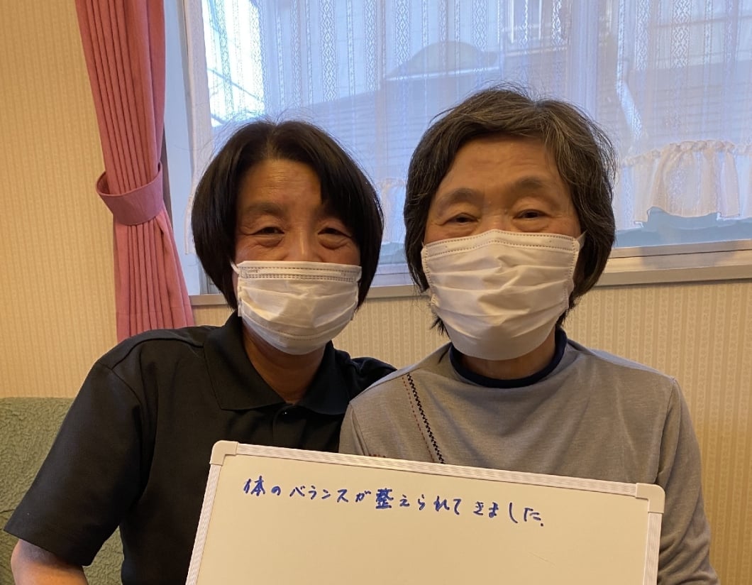 長年の足のむくみが改善！