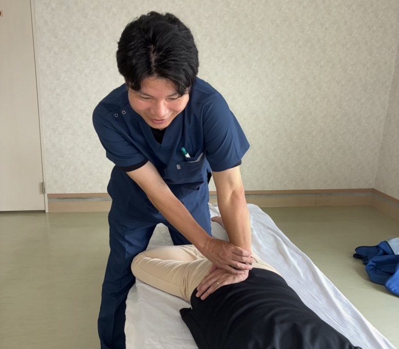 施術開始